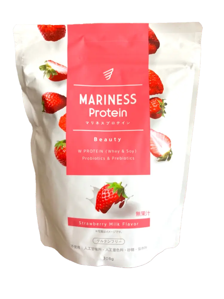 マリネスプロテイン（MARUNESS Protein）ビューティーライン Beauty ストロベリーミルク味